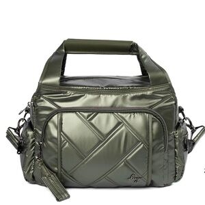 NWT Lug Rumble Quilted Satchel Bag with Crossbody Strap